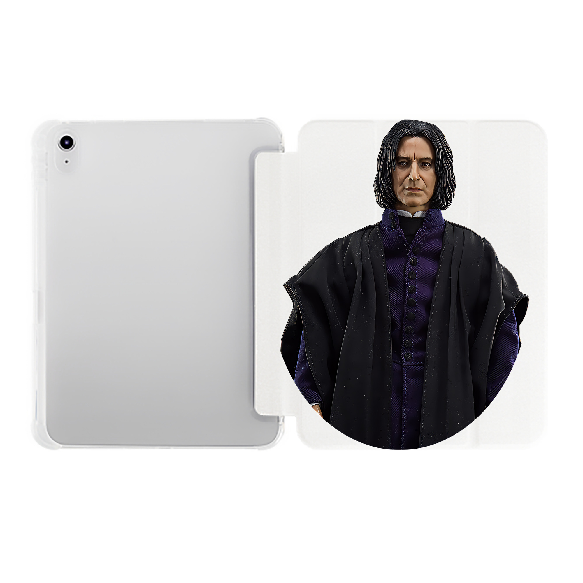 （画像用） Harry Potter ハリー・ポッターシリーズ IPad ケース ペン収納付き 三つ折りスタンド PUレザー×シリコン 対応機種9.5/10.5/10.9インチ